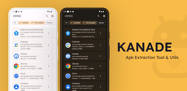 Kanade: Apk Extractor & Utils screenshot 1