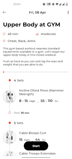 Vimiton Fitness Screen 3