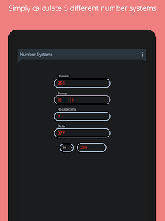 Binary Converter (Hex Dec Oct)