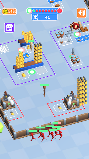 stickman base defense Screen 3