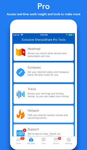 SherpaShare - Rideshare Driver 4