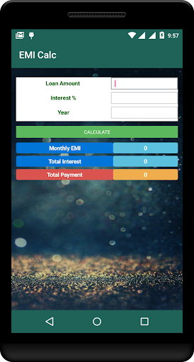 EMI Calculator Screen 2