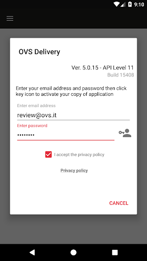 Android application DriveToStore screenshort