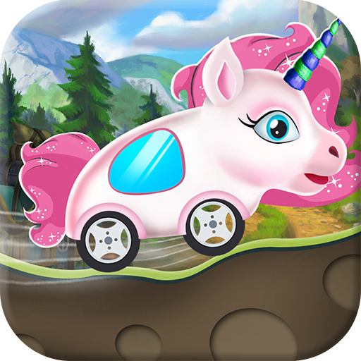 Unicorn Racing Cars Animals Vroom