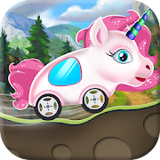 Unicorn Racing Cars Animals Vroom