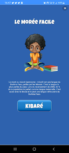 Android application Morée Facile - Dictionnaire screenshort