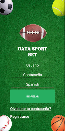 Android application DataSportBet screenshort