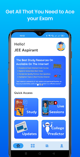 Android application My Taiyari: JEE Mains & Adv. screenshort
