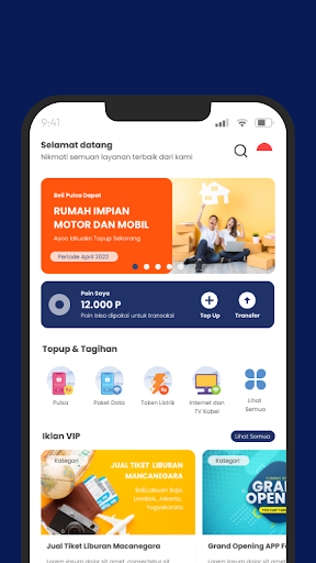 Android application NIHAO ID screenshort