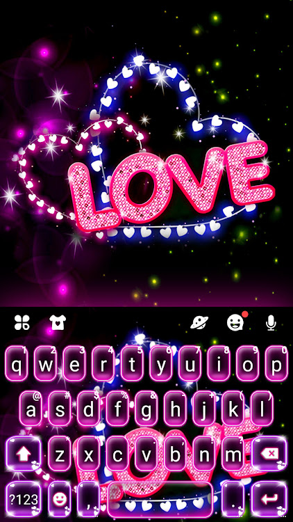 Neon Love Theme - 9.4.4_0402 - (Android)