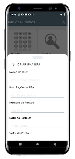 Rifa de Números - Gerenciador Screen 3