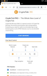 CryptoTab Browser Pro—mine on a PRO level Pro Apk Mod + OBB/Data for Android. 4