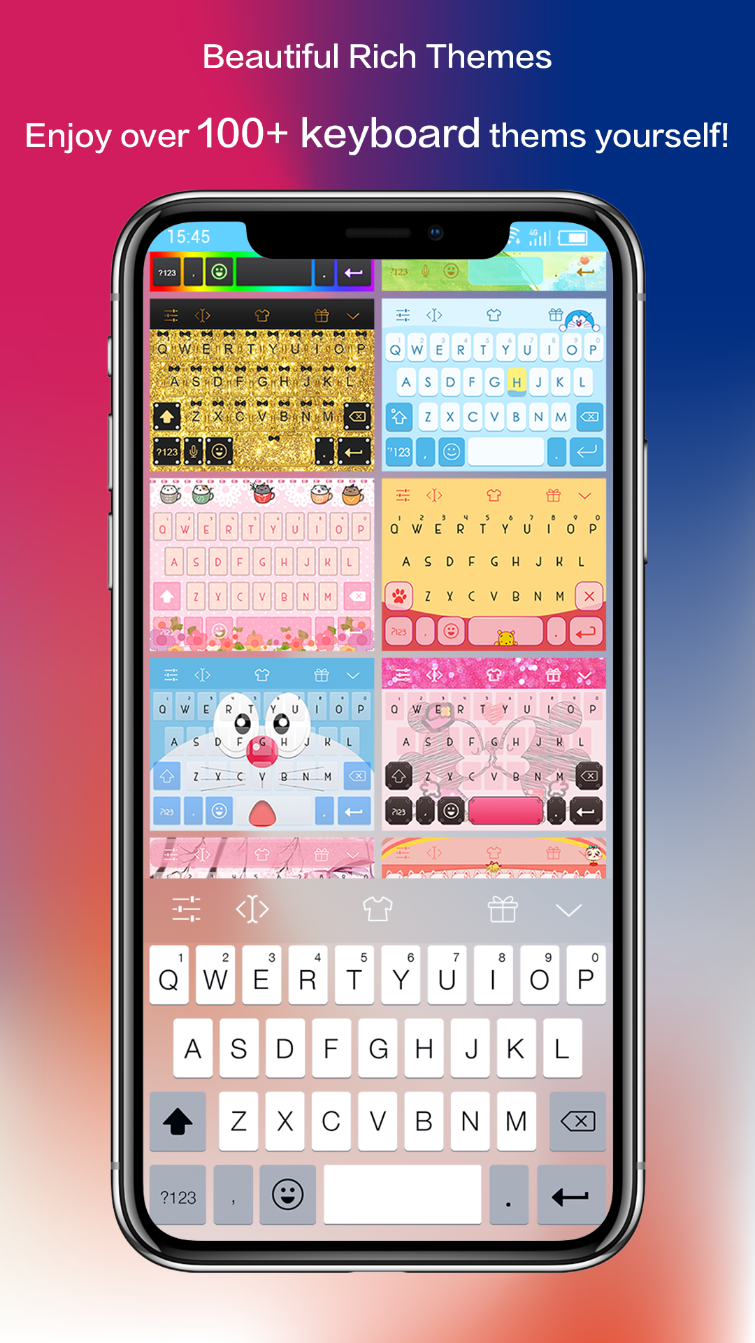 Android application Emoji Keyboard - CrazyCorn screenshort