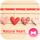 Girly Wallpaper Natural Heart Theme icon