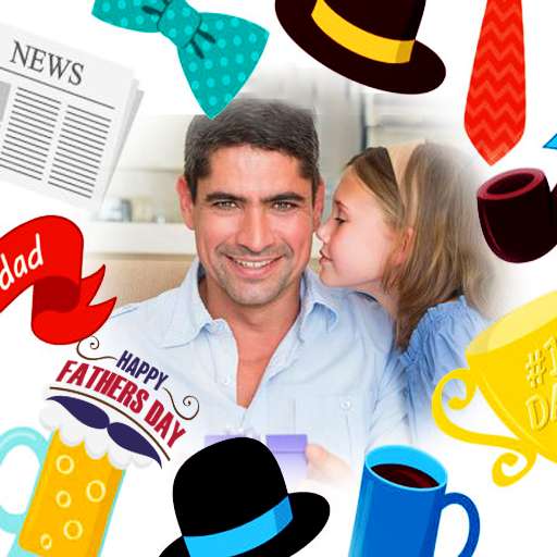 Happy Fathers Day Frame 2024 logo