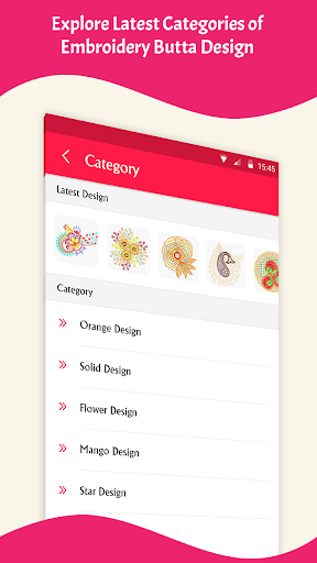 Embroidery Butta Design