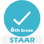 Cover Image of Download Grade 6 STAAR Math Test & Prac  APK