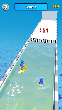 #3. Swim boatman (Android) By: Rockdevels GameDev