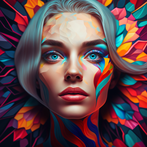 IMGIT AI Art, Avatar Generator Logo