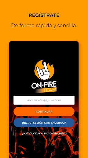 OnFire - TEAM Screen 3