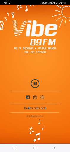 Rádio Vibe FM Screen 2