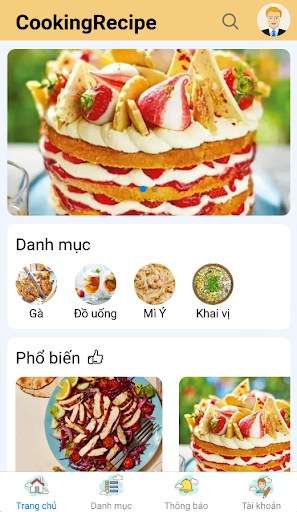 Android application Nông Sản Tín Phát screenshort