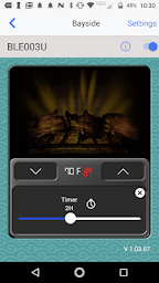 Bayside Fireplace Bluetooth App