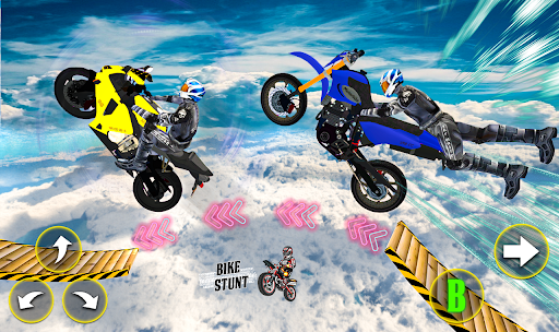 Mega Ramp Bike Stunts Race 3D Screen 3