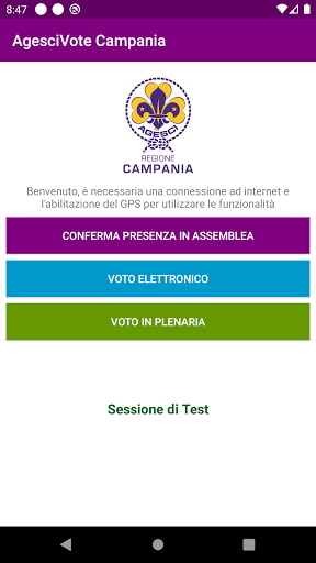 AgesciVote Campania Screen 2