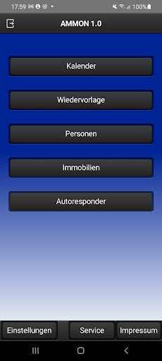 Android application AMMON Immobilienmaklersoftware screenshort