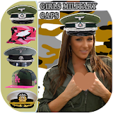 Girls Military Cap Photo Editor icon