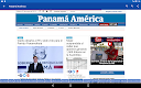 screenshot of Diarios Panameños
