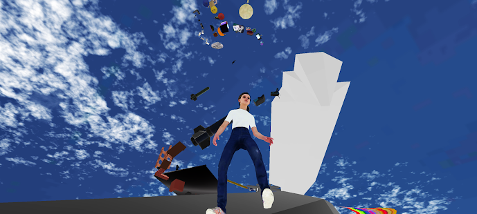 Only Space Up Parkour 3D Screenshot