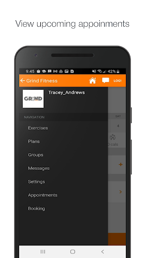 Grind Fitness Screen 2