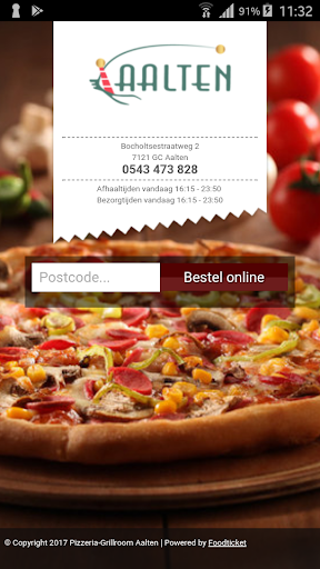 Android application Pizzeria-Grillroom Aalten screenshort