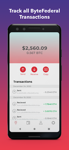 ByteWallet Screen 3