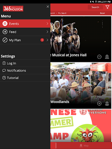 Screenshot of 365 Things to Do in Houston