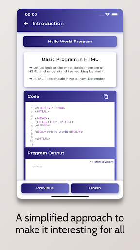 Screenshot of HTML Tutorial - Simplified