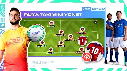 Top Eleven  Futbol Menajeri Yeni Apk 2022 4