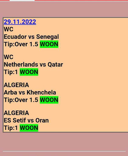 FULL TIME SURE RESULTS