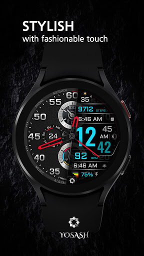 H360 Analog Digital Watch Face Screen 3