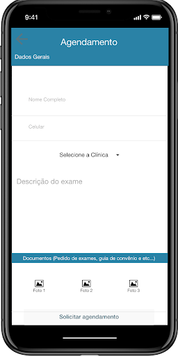 LUMINA EXAMES Screen 3