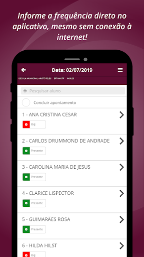 Auge - Diário de Classe Screen 3