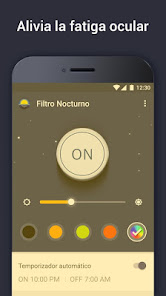 Screenshot 5 Filtro Nocturno - Filtro de Lu android