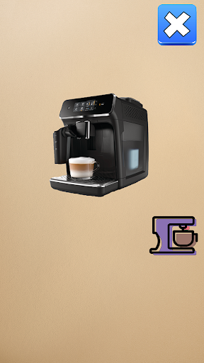 Android application Coffee machine screenshort
