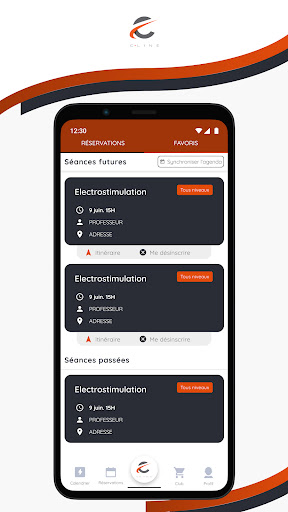C.line-Electrostimulation