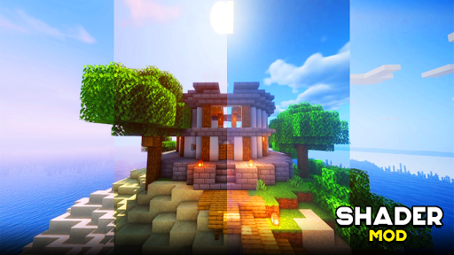 Android application Realistic Shader Mod screenshort