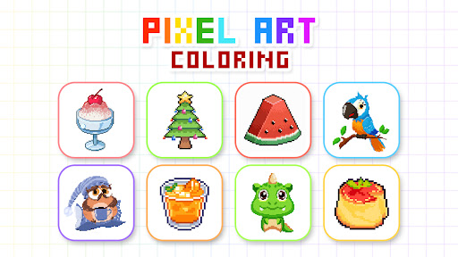 Pixel Art Coloring Games 1.391 screenshots 7