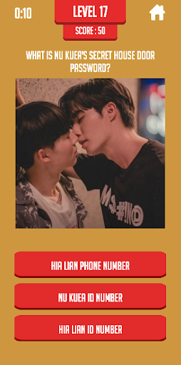 Cutie Pie Quiz Game Thai BL