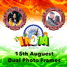 Independence Day Dual Photo Frames